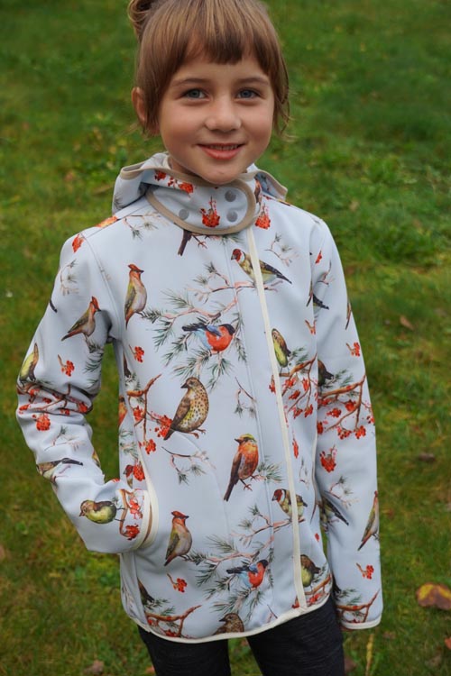 Střih - jednoduchá dětská bunda