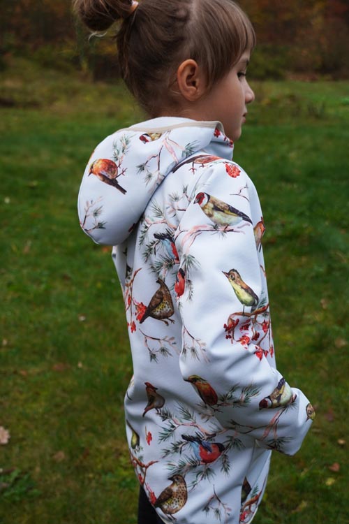 Střih - jednoduchá dětská bunda