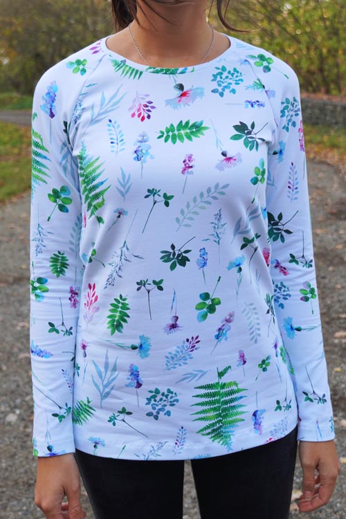 Návod jak ušít tričko s raglánovým rukávem (+ střih ve vel. 32 - 60)