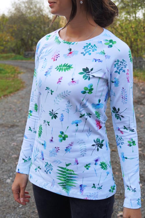 Návod jak ušít tričko s raglánovým rukávem (+ střih ve vel. 32 - 60)