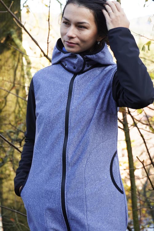 Střih - dámská bunda (jednoduchá), velikosti 32 - 60