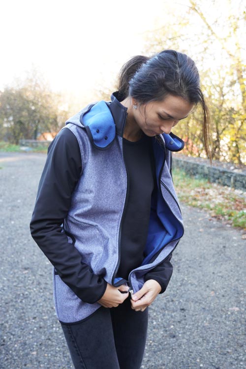 Střih - dámská bunda (jednoduchá), velikosti 32 - 60