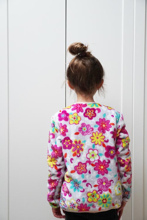 Střih - dětská mikina, vesta, kabátek