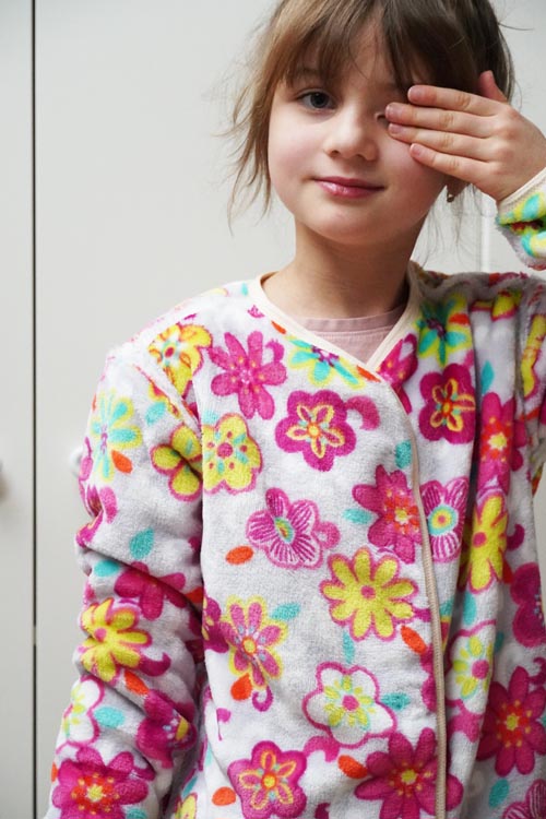 Střih - dětská mikina, vesta, kabátek