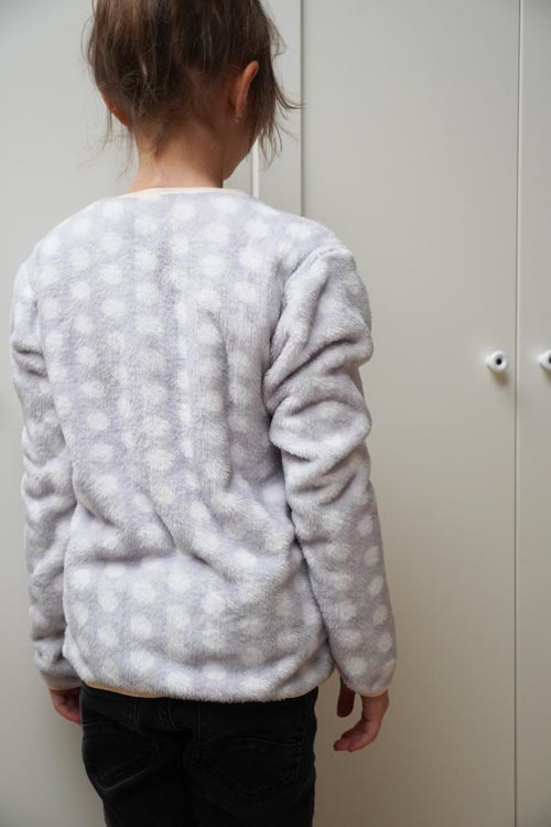 Střih - dětská mikina, vesta, kabátek