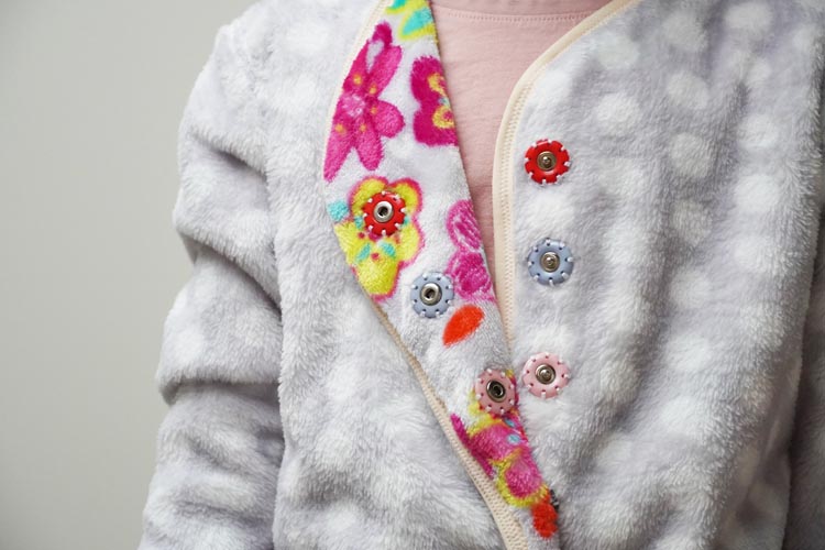 Dětská mikina z wellsoftu (střih vhodný také na fleece)