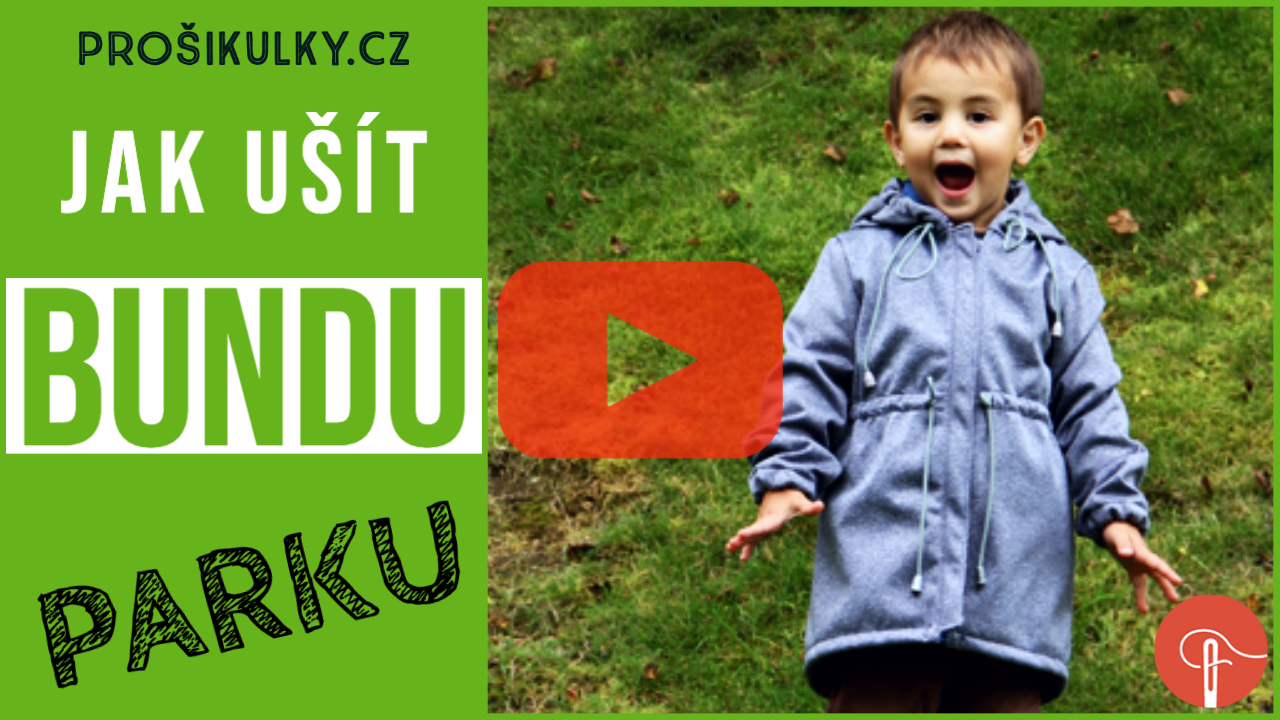 Jak ušít bundu / parku (video návod na šití)