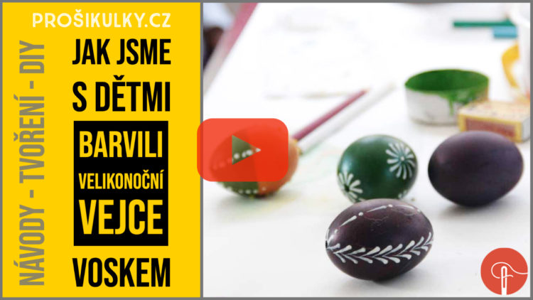Malování kraslic voskem (nápady a DIY)