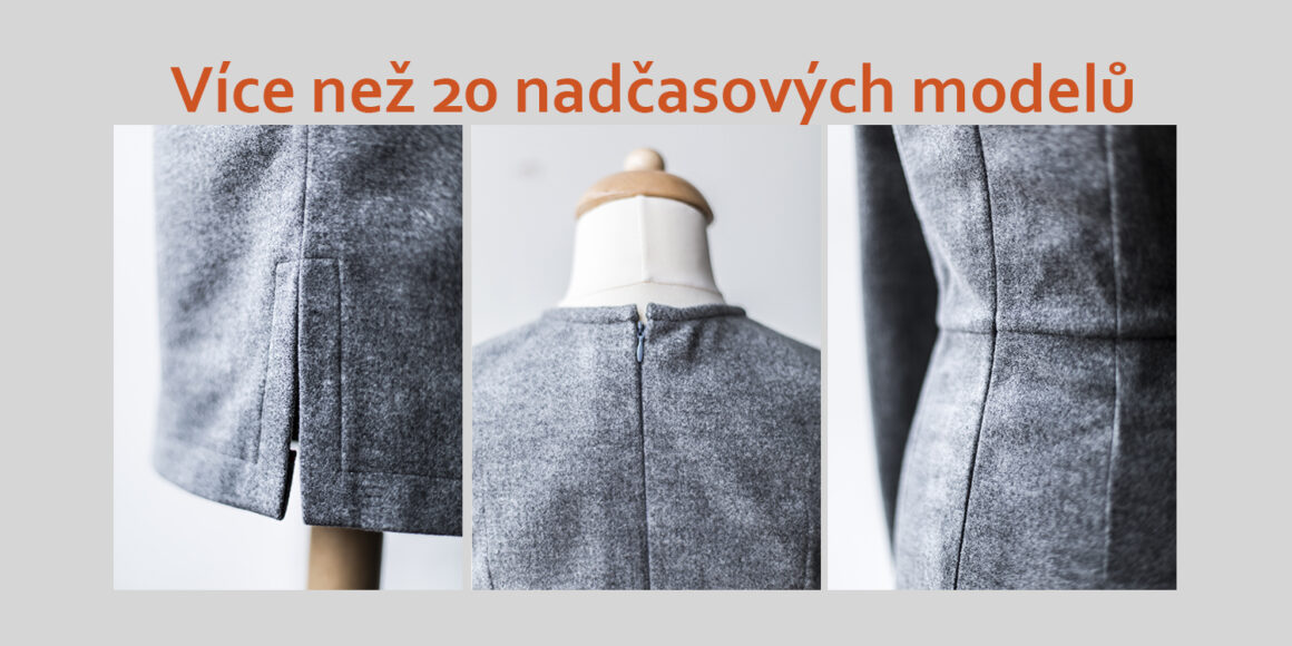 Nejlepší kniha o šití včetně střihů a podrobných návodů na šití i úpravy střihu