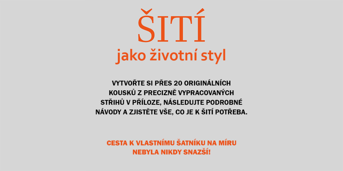 Nejlepší kniha o šití včetně střihů a podrobných návodů na šití i úpravy střihu