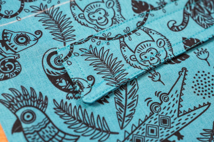 Jak ušít dětskou softshellovou bundu, parku (návod + střih)