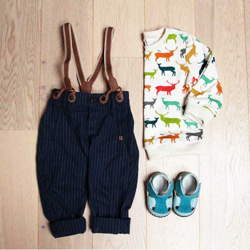 Šité dětské tričko / mikina z BIO bavlny