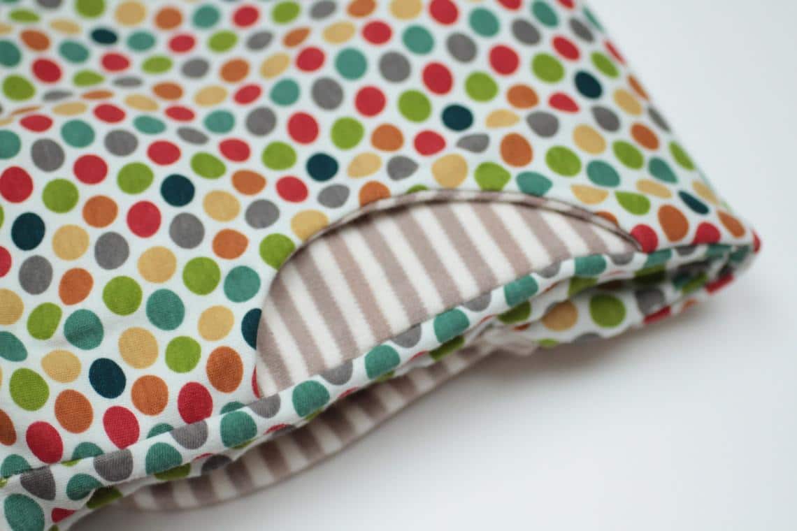 Dětská puntíkatá mikinka z BIO bavlny Birch Fabrics