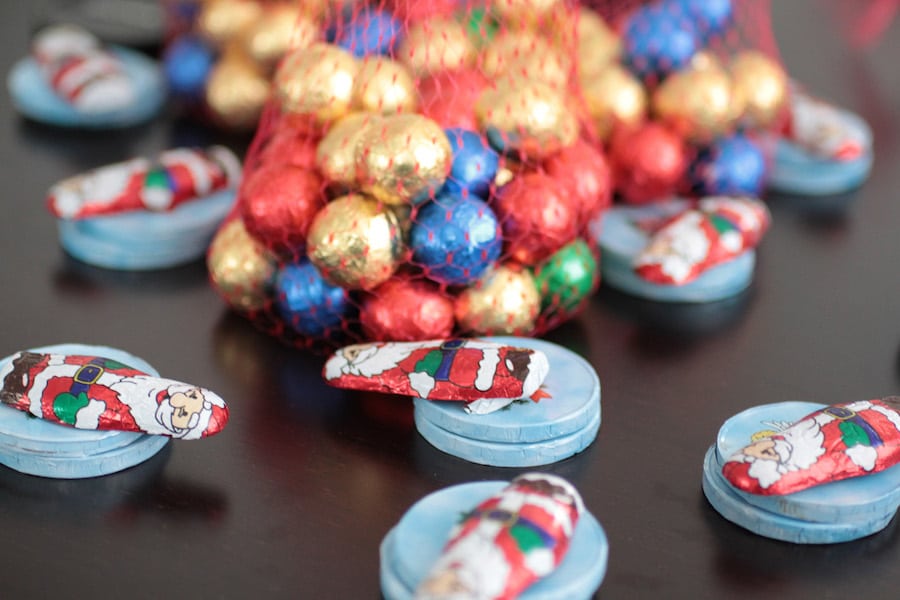 Adventní kalendář s autorskými nažehlovačkami od Amélky