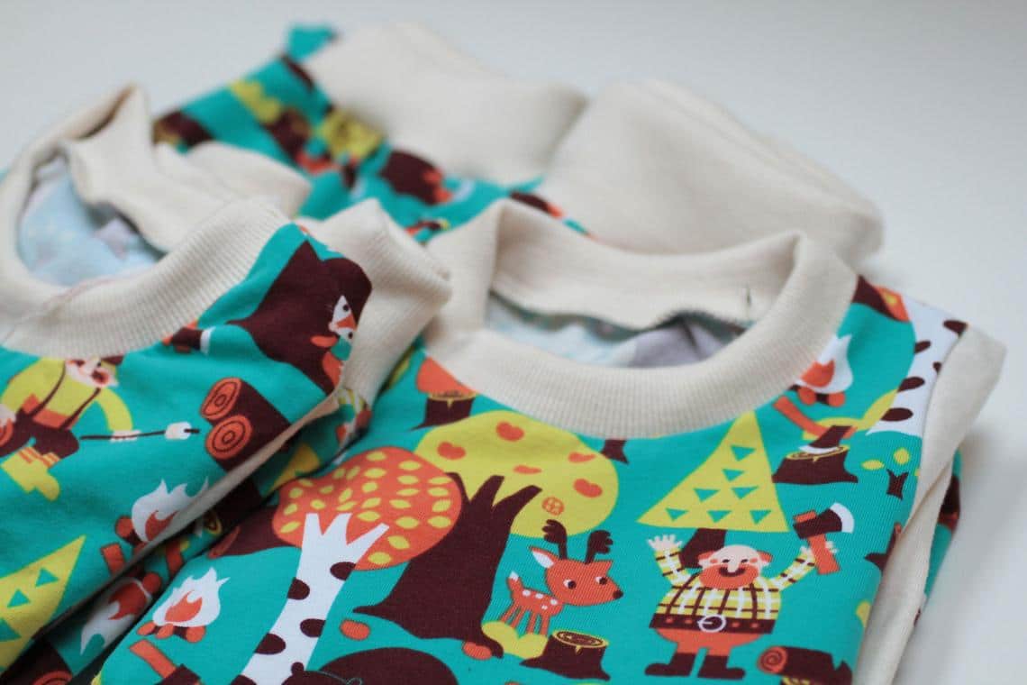 Střih na dětské pyžámko