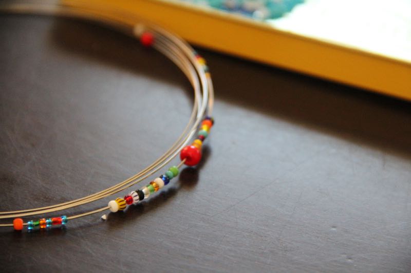 Návod DIY: Korálkový závěs