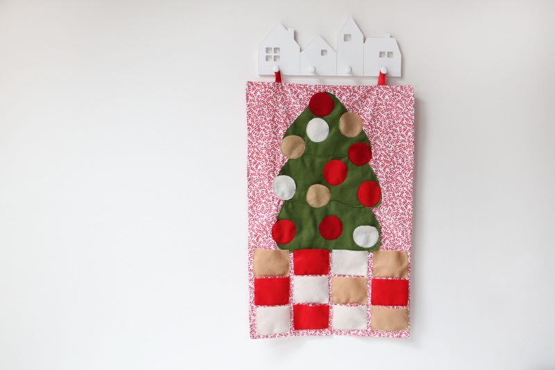 Návod na nástěnný adventní kalendář (rychlý a jednoduchý)