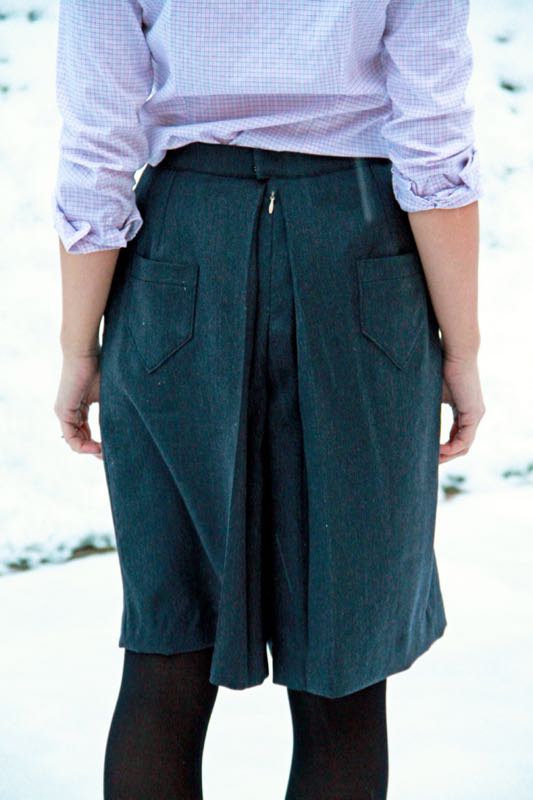 How to sew women’s split skirt CULOTTES (+ sewing pattern) - Picolly.com