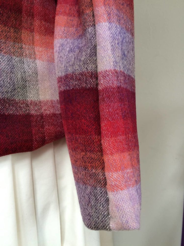 Můj nový vlastnoručně šitý jarní kabátek, střih Burda Style 104-01-2015