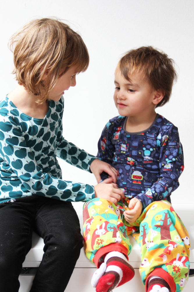 Střih na dětské tričko