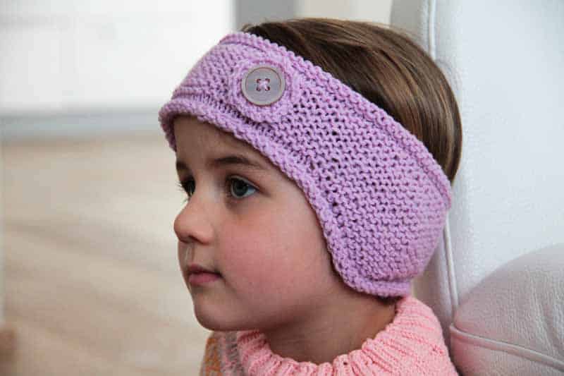 Návod na pletenou čelenku v dětské, dámské i pánské velikosti