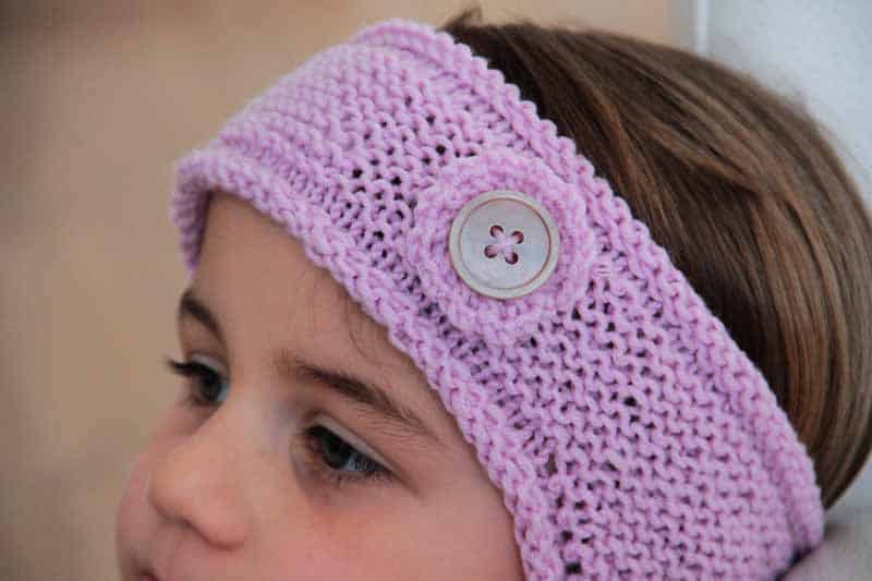 Návod na pletenou čelenku v dětské, dámské i pánské velikosti