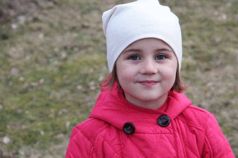 Dětská a dámská čepice homeleska