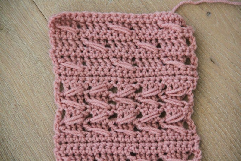 Návod na háčkovaný lanový vzor - různé variace