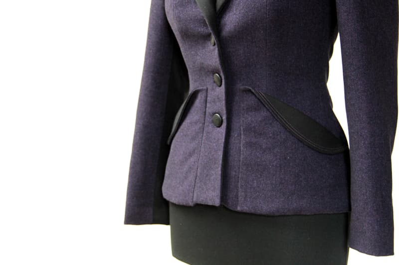 Dámské sako, upravený střih Burda Style 8/2015, model 106