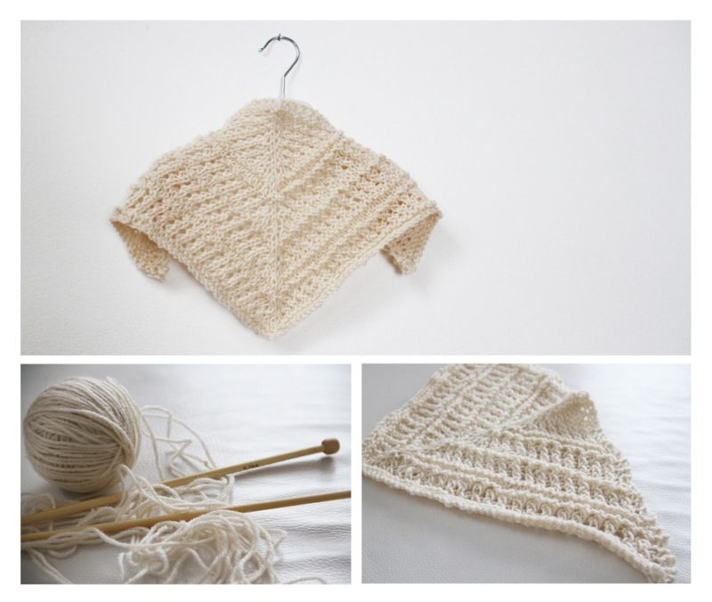 Pletený šátek pro Terulku