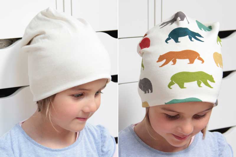 How to sew reversible hat (+ pattern in children's / women's / men's sizes)  